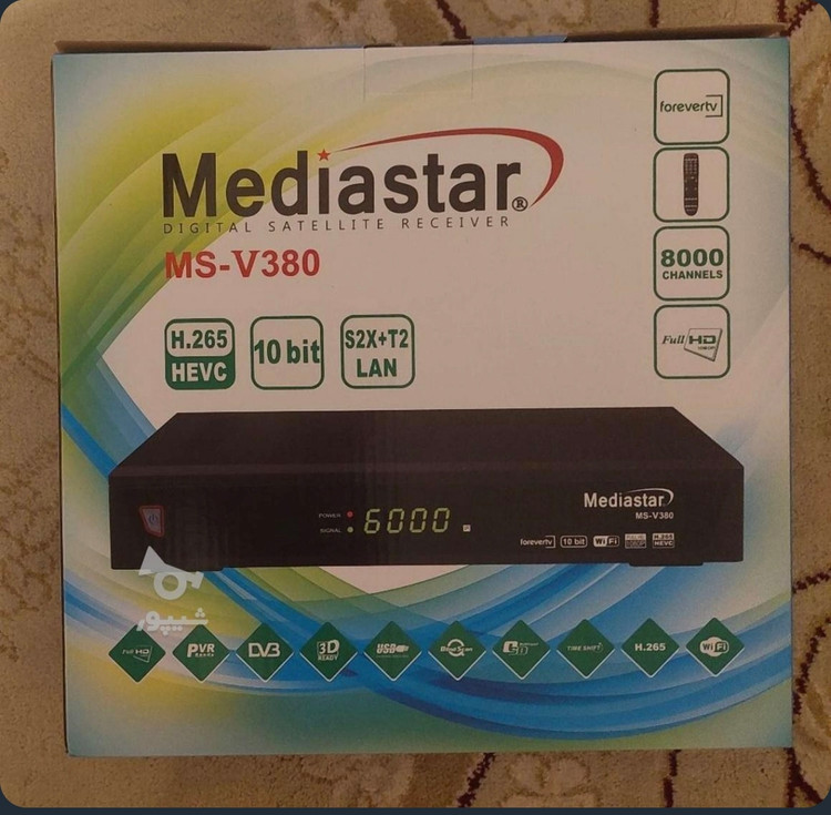 گیرنده رسیور مدیا استار فول اچ دی v380
